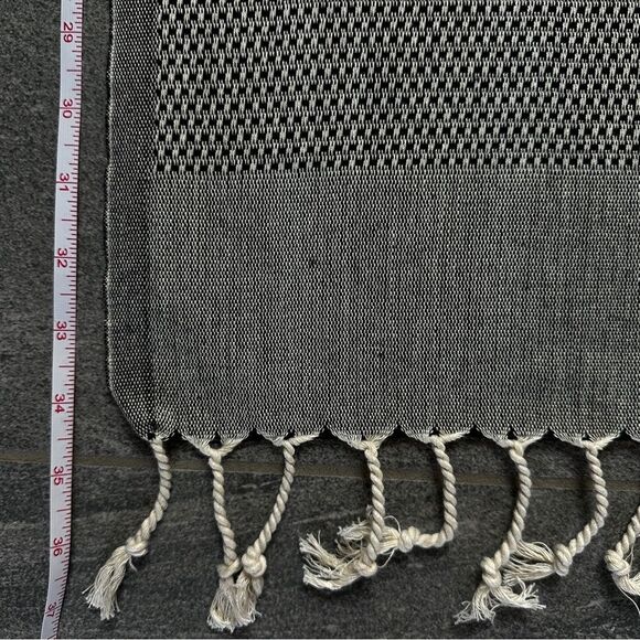 NEW Turkish Peshkir Kitchen Dish Tea Hand Towel Peshtemal 100% Cotton Black - Picture 6 of 10